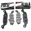 For KAWASAKI ZR750 Z750 2004 2005 2006 Z750S ZR750L 2007 2008 2009 2010 ZR Z 750 Motorcycle Front Rear Brake Disc Pads Kits