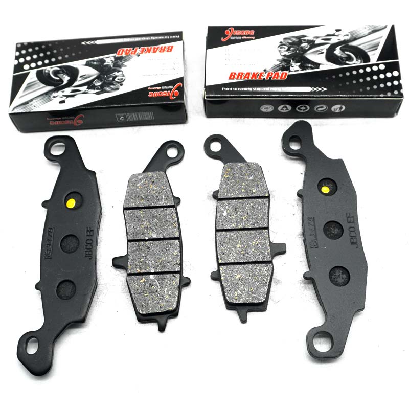 For KAWASAKI ZR750 Z750 2004 2005 2006 Z750S ZR750L 2007 2008 2009 2010 ZR Z 750 Motorcycle Front Rear Brake Disc Pads Kits