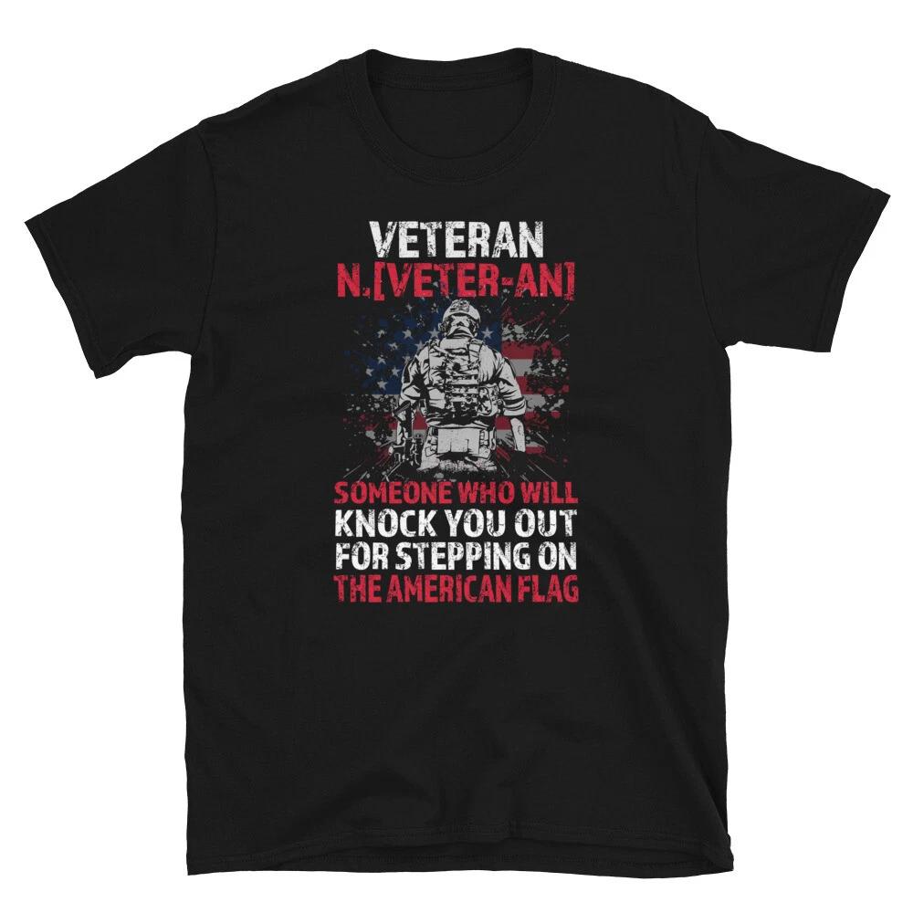 Veteran Protect The Flag US VETERAN Awesome Graphic Classic XL