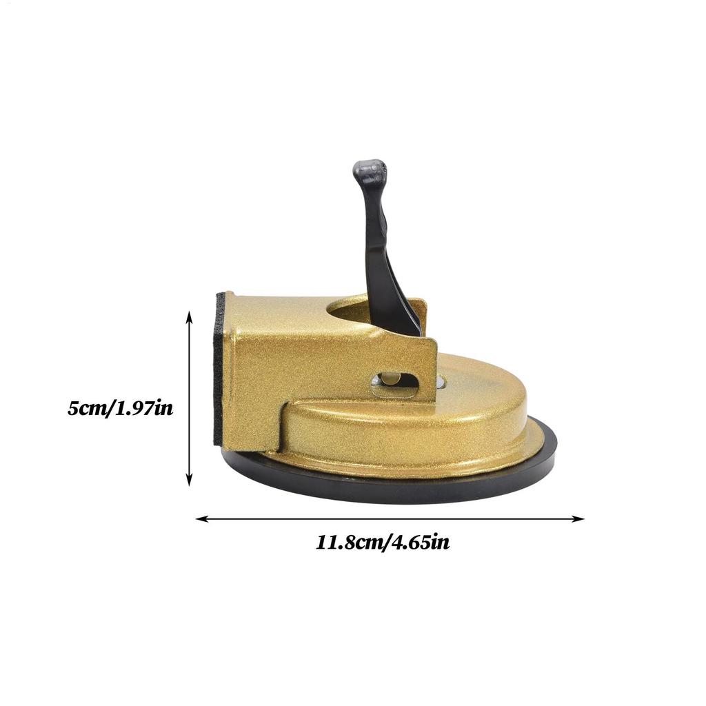 Heavy-duty floor gap repair tool, reinforced iron slat gripper with enhanced suction cup, suitable for repairing engineered wood