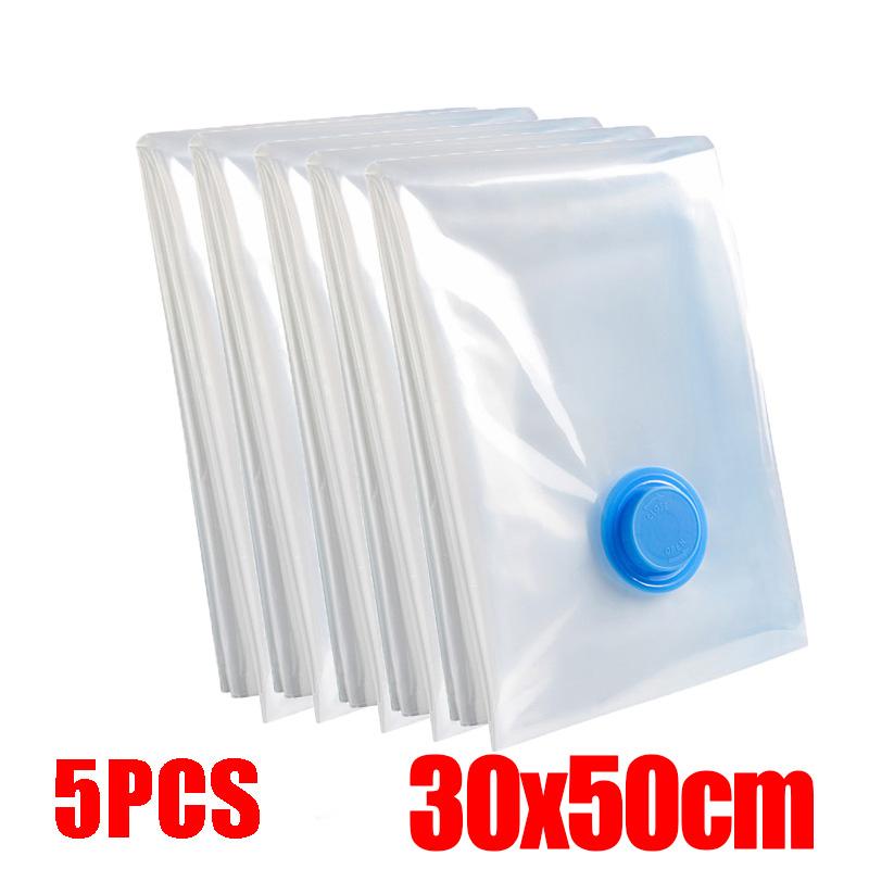 4pcs Thickened Vacuum Compression Bag, Transparent Quilt Vacuum Bag, Storage Bag, Household Clothing Storage And Sorting Bag