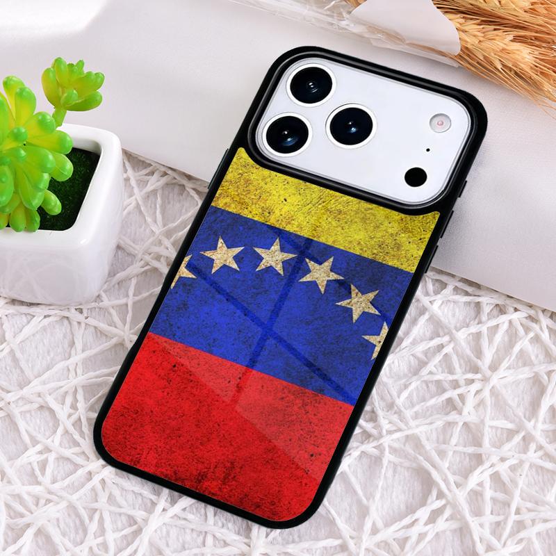Venezuela Flag Coat Of Arms Shockproof Phone Case for iPhone 17 Air 16e 15 11 12 14 13 Pro Max Cover Coque