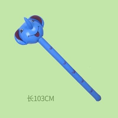3Pcs Inflatable Rod Pvc Inflatable Animal Balloon Children'S Inflatable Toy Animal Rod Inflatable Animal Rod