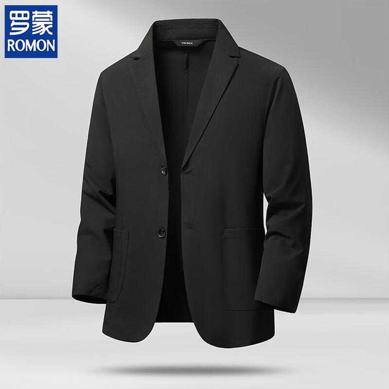 ROMON Men s Cool Yarn Casual Blazer Jacket L