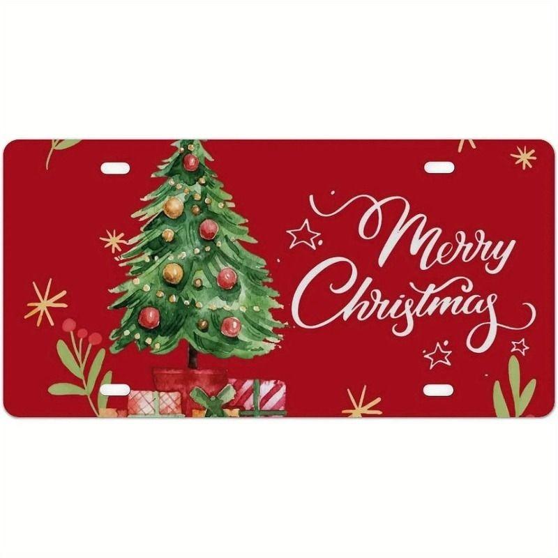 Souvenir Metal License Plate, Custom Auto Sign 15x30cm