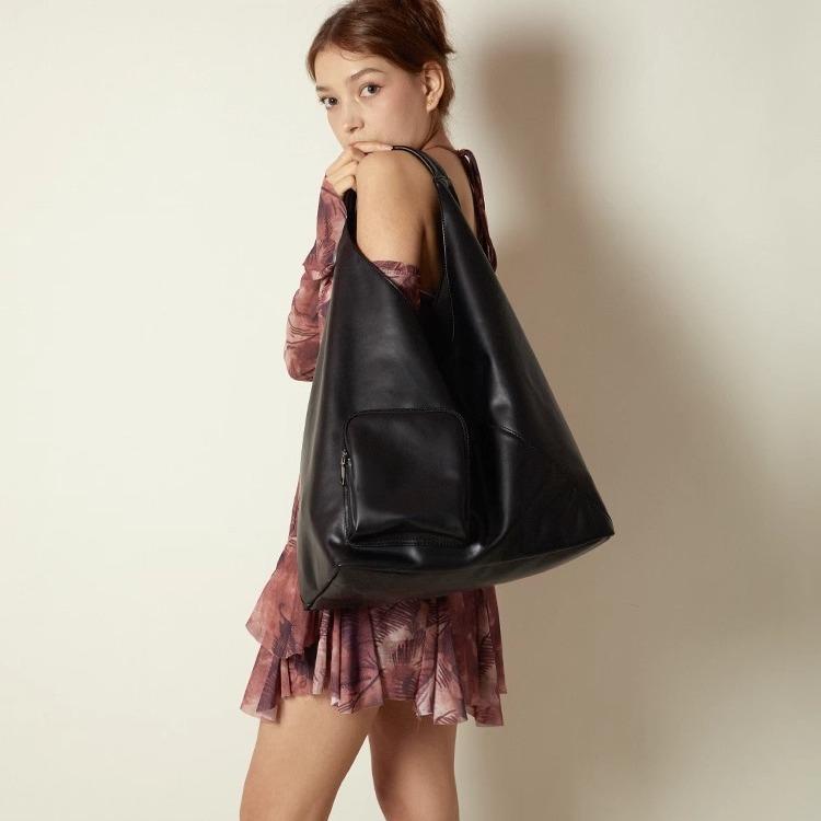 Women Vintage PU Leather Top Handle Hobo Shoulder Bag Fashion Large Capacity Daily Handbag Travel Shopping Tote Bag ARI