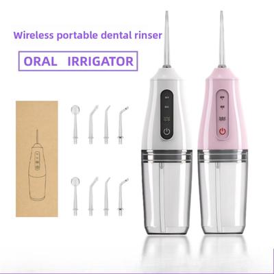 Irrigador Dental Doméstico Portátil Agua y Hilo Dental Línea Especial de Rociado de Agua Cepillo Dental Limpieza Bucal Cepillo Dental