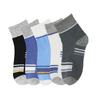 1/5/10 Pairs Plus Size Men's Cotton Sports Socks Sweat Absorbent Anti-odor Casual Middle Tube Socks
