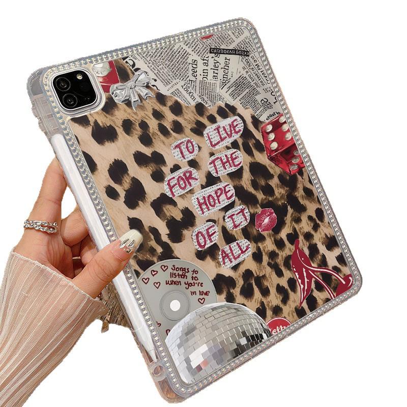 Funda 2026 para iPad Apple Air 8/7, Pro de 11 pulgadas: Funda Transparente con Ranura para Lápiz, 9ª Generación