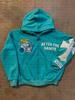 Completo Y2K da Donna a 2 Pezzi Felpa con Zip e Toppe Strappate Lettere Pantaloni Lunghi Dritti Streetwear Tuta