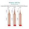 900 Reines Kupfer Lötkolbenspitze Lötkolbenspitze Reines Kupfer Nicht-Magnetisch Löthorn Elektrische Lötkolbenspitze