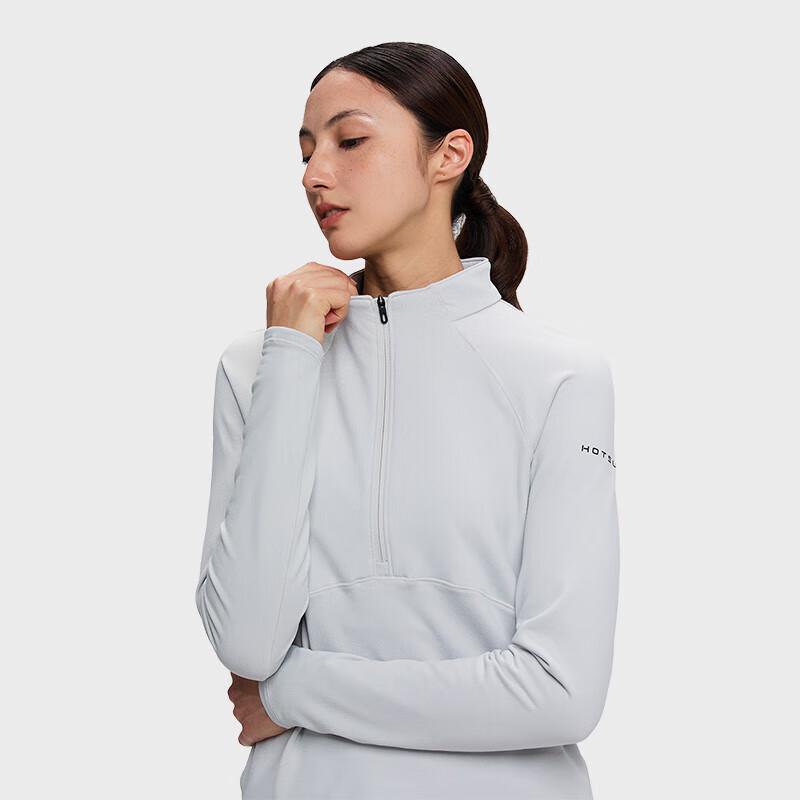 HOTSUIT Women s Thermal Fleece-Lined Long Sleeve T-Shirt 2XL