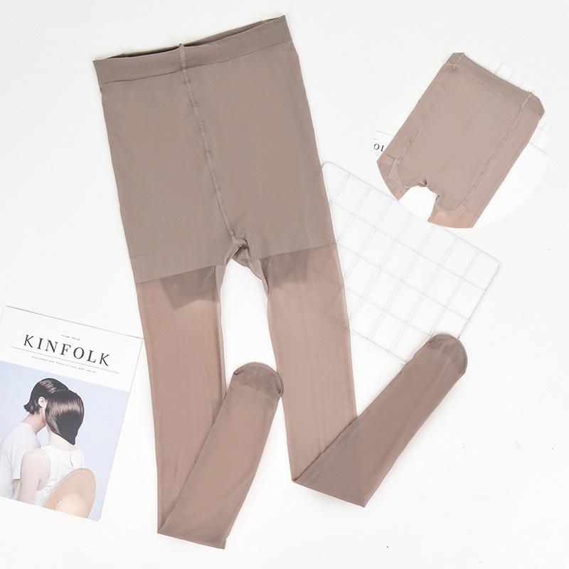 Women's Large Thin Cut-Resistant Pantyhose - Pineapple Pattern, Anti-Snagging, Seamless Stockings.