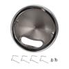 Retro Style Motorcycle Lamp Housing Strong Metal Construction Quick Mount Accessory Simple Installation for Bike
