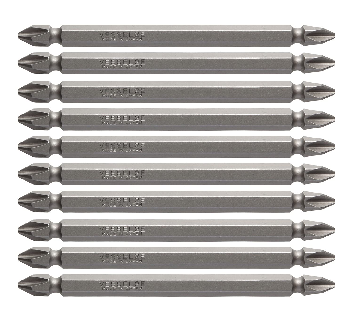 

VESSEL Driver Bit B43+2X100E B432100E (Pack of 10)
