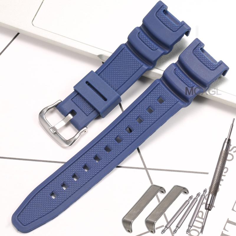 

SGW100 Resin Strap For Casio SGW-100 Replacement Watch Strap10304195 Replacement Watchband SGW-100-1VH Wristband 12mmx24mm