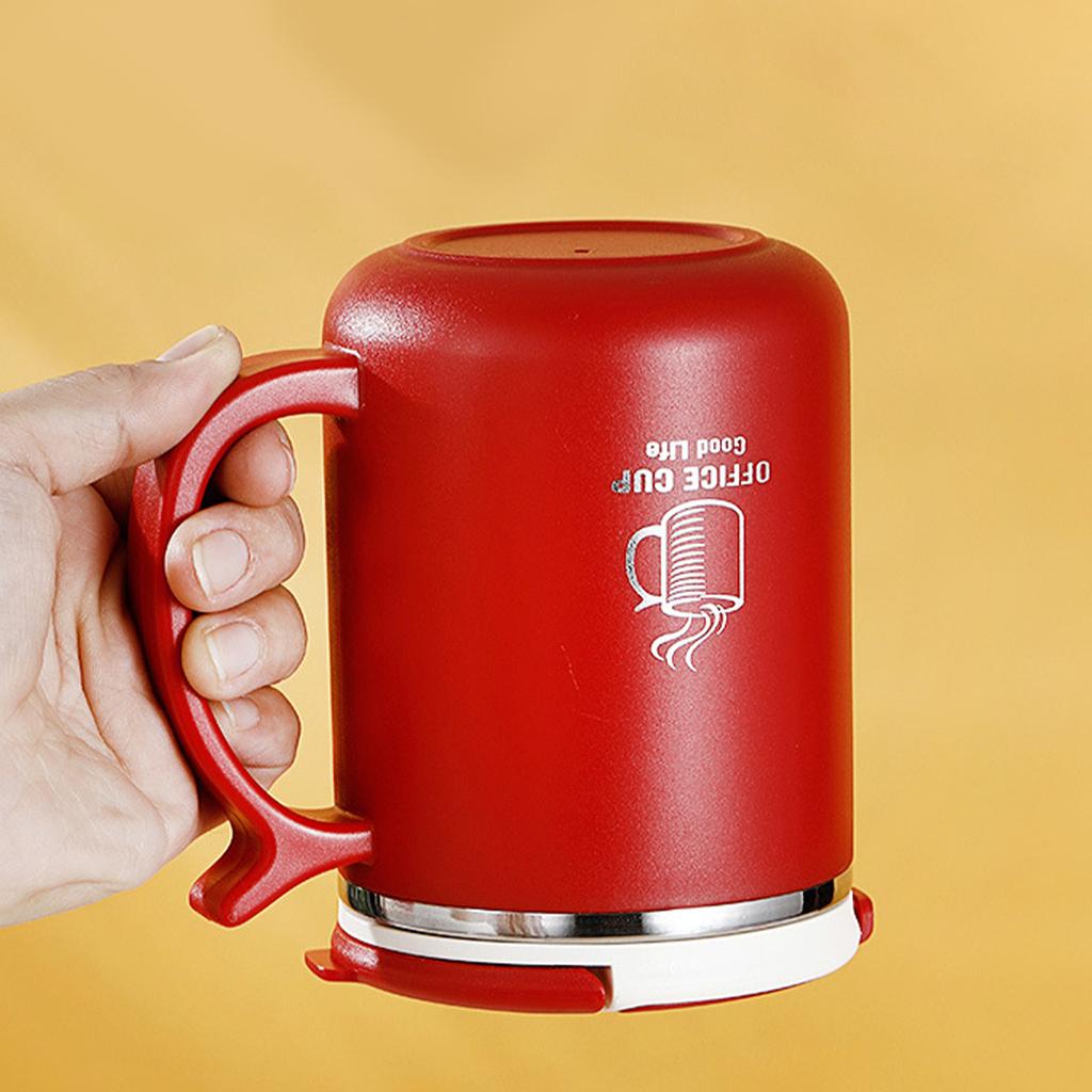 304 Stainless Steel Double Wall Insulated Coffee Coffee With Strainer&Spoon&Straw Leak Proof Mug Reusable Water Cup Drinkware