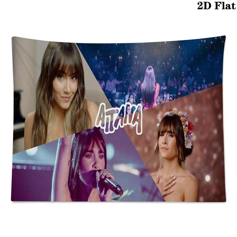 Aitana Ocana Wall Tapestry Aesthetic Wall Hanging Printed Fabric Blanket Decorative Tapestries for Bedroom Living Room Home Decor