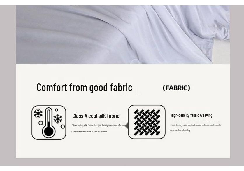 Silk Cool Summer Quilt for Mother & Baby - Single/Double, Machine Washable for Dorms & Homes
