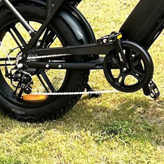 Sykkelkjedebeskytter Lett Sykling Sammenleggbar Sykkel 48-52T Krankdrev Kjedering Kjedehjul Beskytter Deksel Sykkel Tilbehør