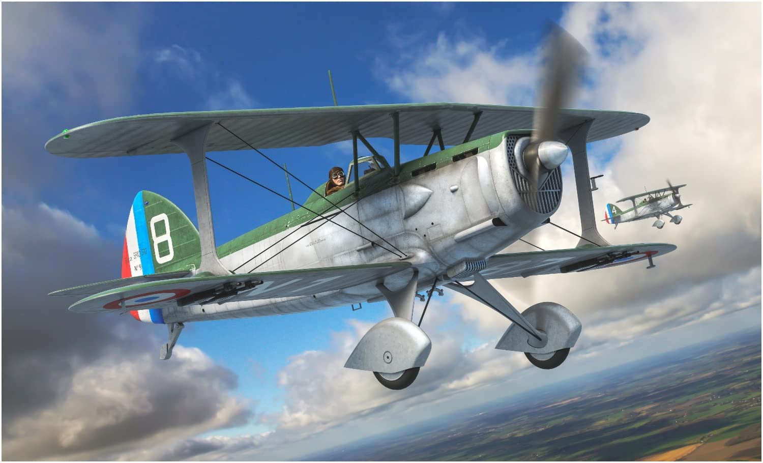 

Azure From French Air Force SPAD 510 Plastic Model AZUFR0050 1/72 At-War