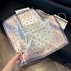 New artificial silk shell marine silk scarf 71cm square scarf professional scarf shawl scarf