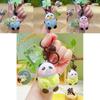 Cartoon Panda Silicone Keyring With Bubble Effect For Daily Use And Key Organizer