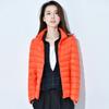 Price new light down jacket women's light short large size fashion light autumn and winter white duck down jacket