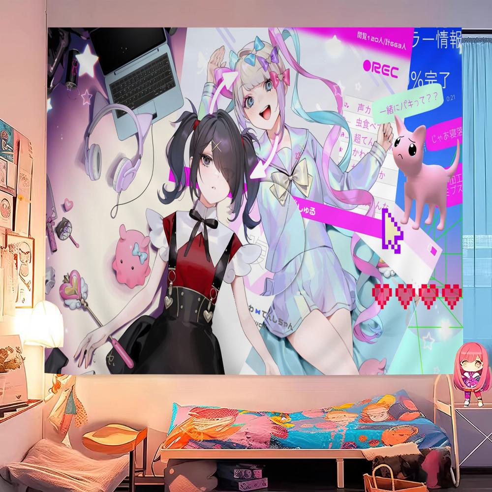 NEEDY GIRL OVERDOSE DIY Wall Tapestry For Living Room Home Dorm Decor Wall Art Decor