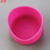 JCD 1pcs 7cm Curved Silicone Cup Bottom Cover Heat Insulation Coaster Sleeve Water Cup Cover Anti-Slip Bottle Protective Sleeve