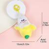 Cute Plush Fruit And Vegetable Doll Keychain Filled With Keychains Backpack Pendant Ladies' Car Key Accessories