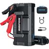 AVAPOW Demaror Portabil Booster T8 MAX 88.8Wh 6000A 24000mAh Lanternă