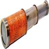 Antique Nautical Telescope for Portable Pirate Spyglass, Brass Adjustable Optics