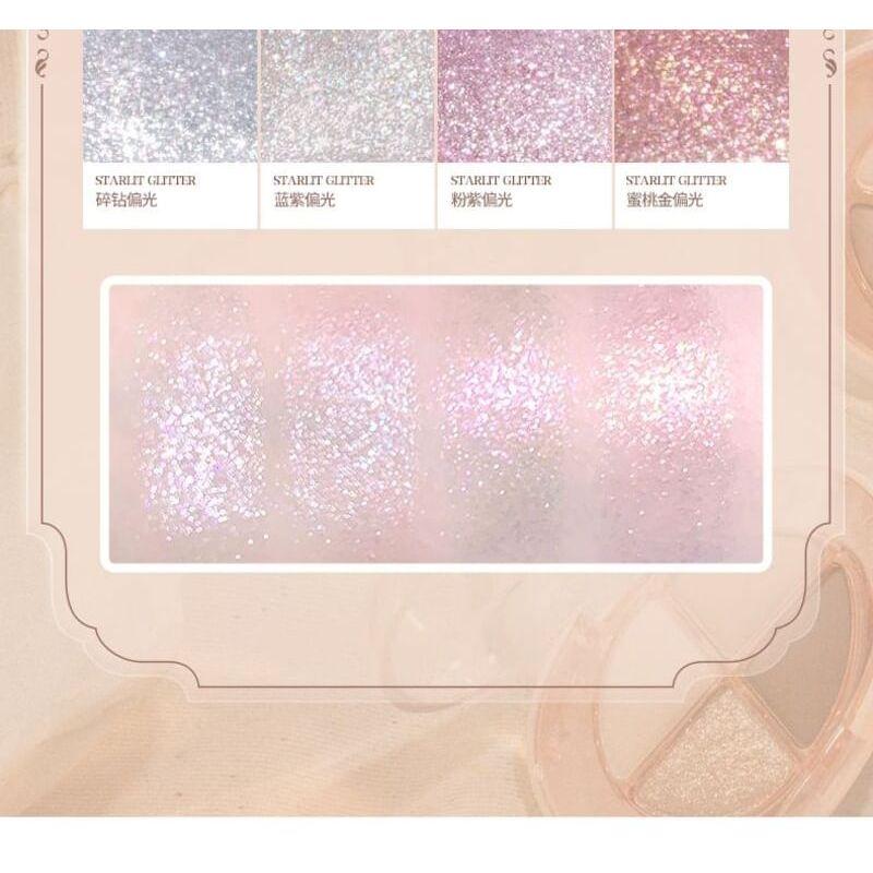 GOGO TALES - Glitter 4 Color Eyeshadow Palette (1-3)