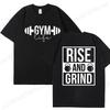 Funny Gym Life T-Shirts for Women Workout Summer Short Sleeve Tees Motivational Positive Tees Cute Exercise Fitness Tops