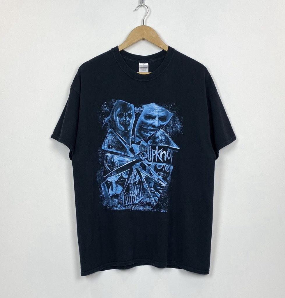 Gildan Slipknot Short Sleeve 2014/2015 Tour Band T Shirt Men’s Size XL Black Top Unisex T-Shirt