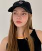 Baseukala Vasc Logo Stitch Embroidered Ball Cap Black