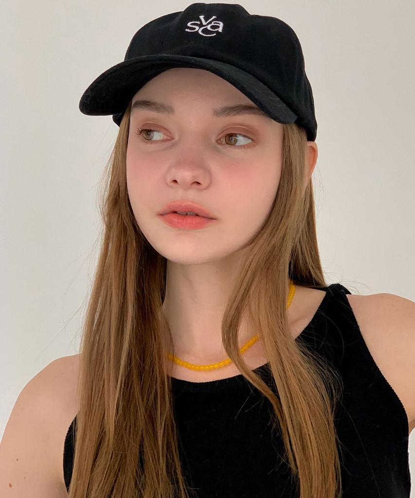 Baseukala Vasc Logo Stitch Embroidered Ball Cap Black