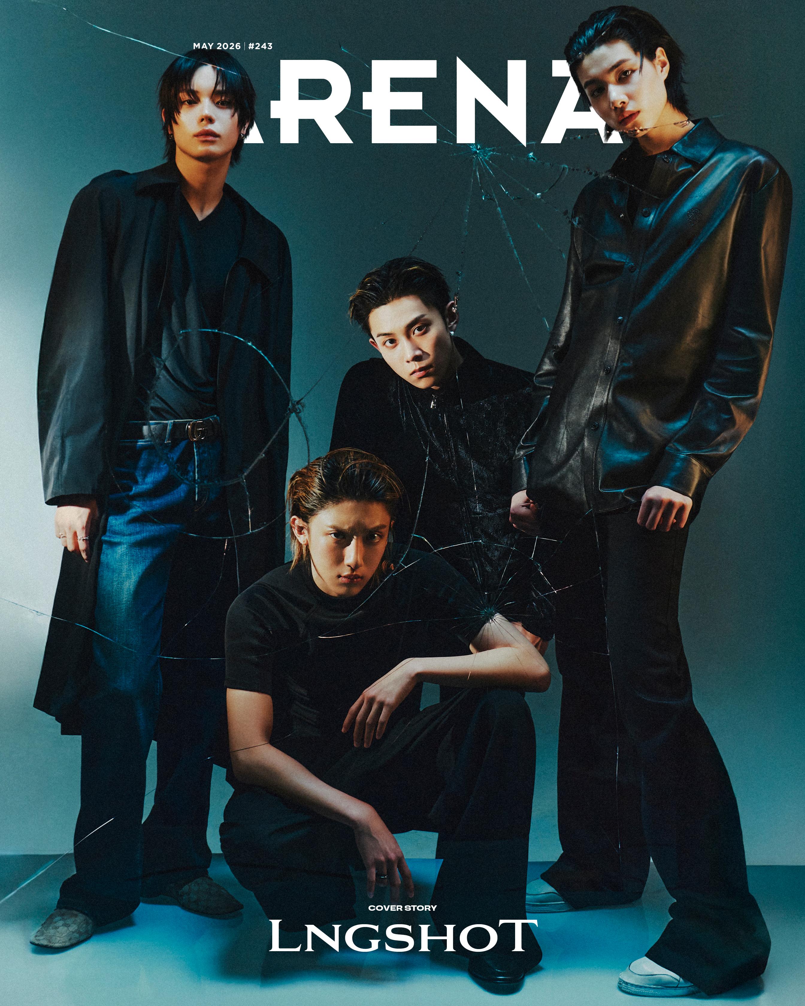 Arena Homme+ Корея 2026 Май LNGSHOT Ли Джэ Ук Пак У Джин (AB6IX) Болтовня,KPOP Cover A