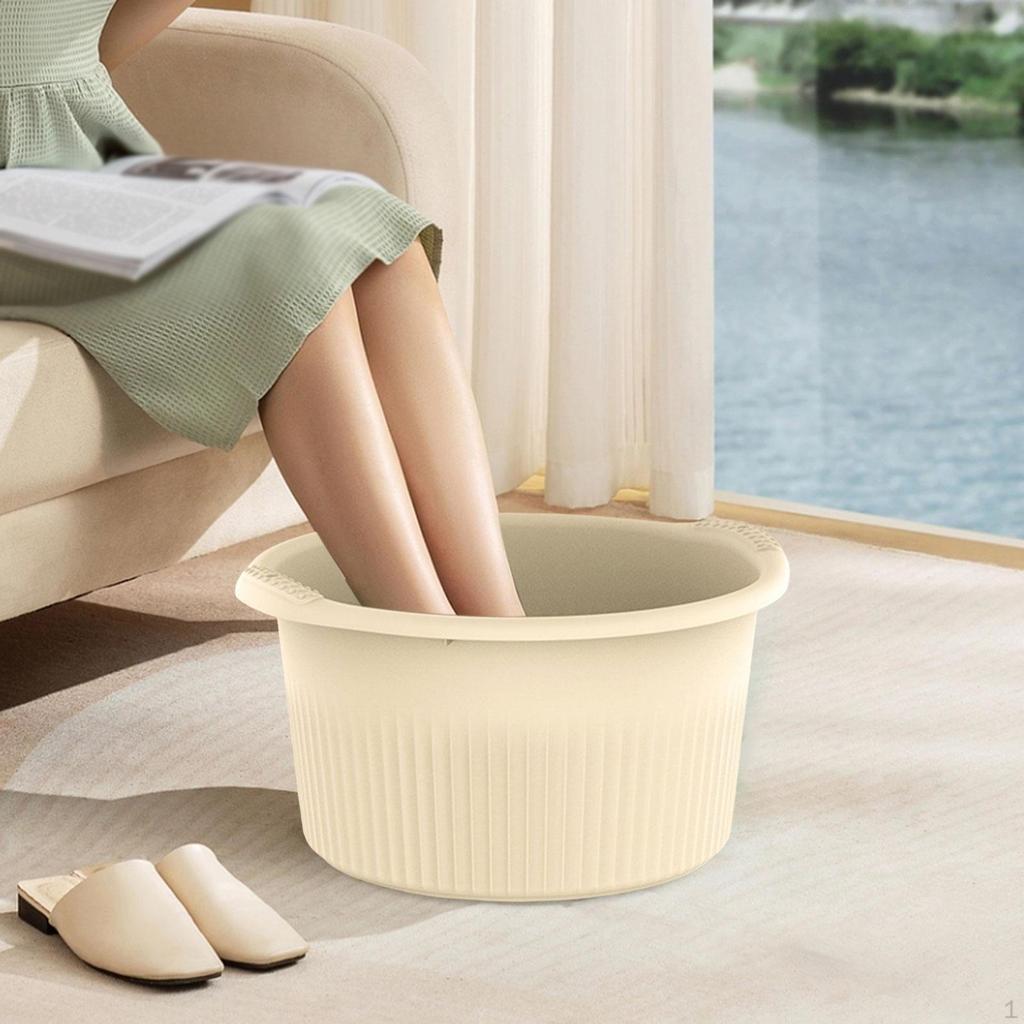 Fußbadewanne, Eimer Haushaltswanne Tragbar Robust Entspannend Heim-SPA-Massage