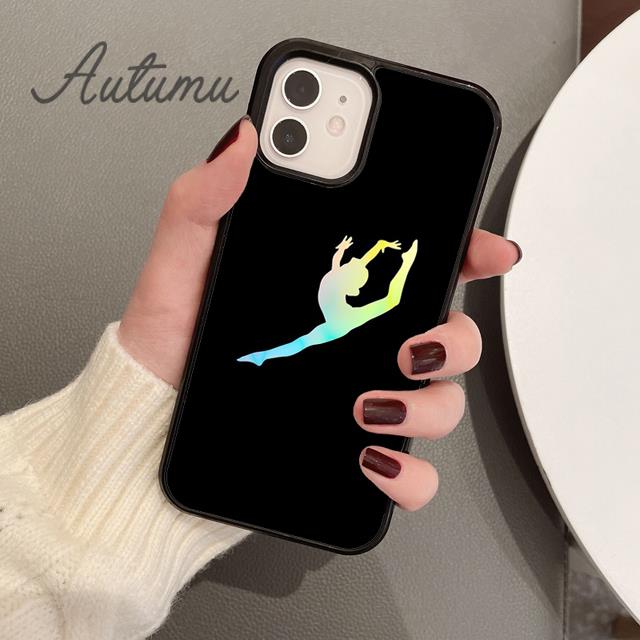 Pouzdro na telefon Dance Gymnastics pro iPhone 11 12 13 14 Pro Max mini X XR XS SE 2020 5 6S 7 8 Plus Kryt krytu Samsung Galaxy S21 S22