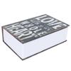 Mini Simulation Dictionary Book Money Box with Combination Lock Safe Box for Home Office
