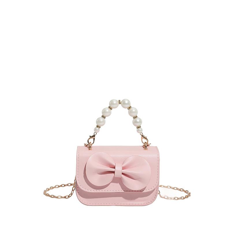 New sweet bow shoulder messenger bag fashion bag women's bag chain change bag