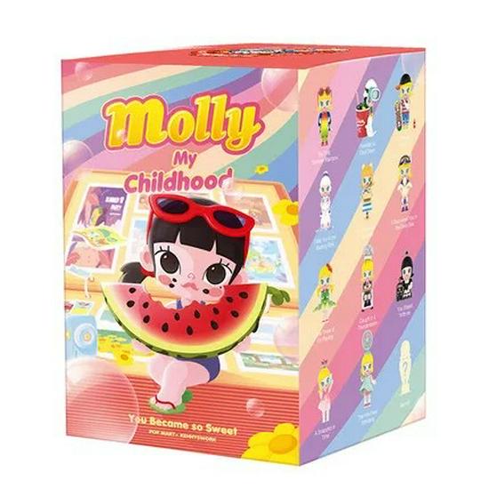 Molly Mein Kindheit Blind Box Figur Spielzeugauto Ornament Souvenir