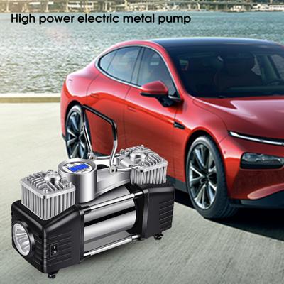 Inflator Pump High Power Double Cylinder Lighting 12V 300W 280PSI Car Tyre Inflator for Vehicle