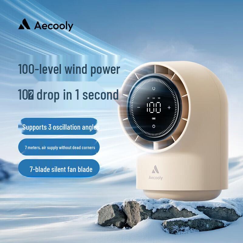 Умный настольный безлопастной вентилятор Aecooly
