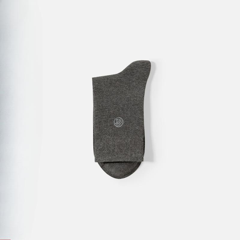 Men's Autumn and Winter Business Antibacterial and Deodorizing Mid Calf Socks