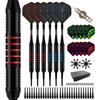 Soft Tip Darts Set Aluminum Shaft Professional Darts Plastic Tip Sets 2BA Replacement Tips