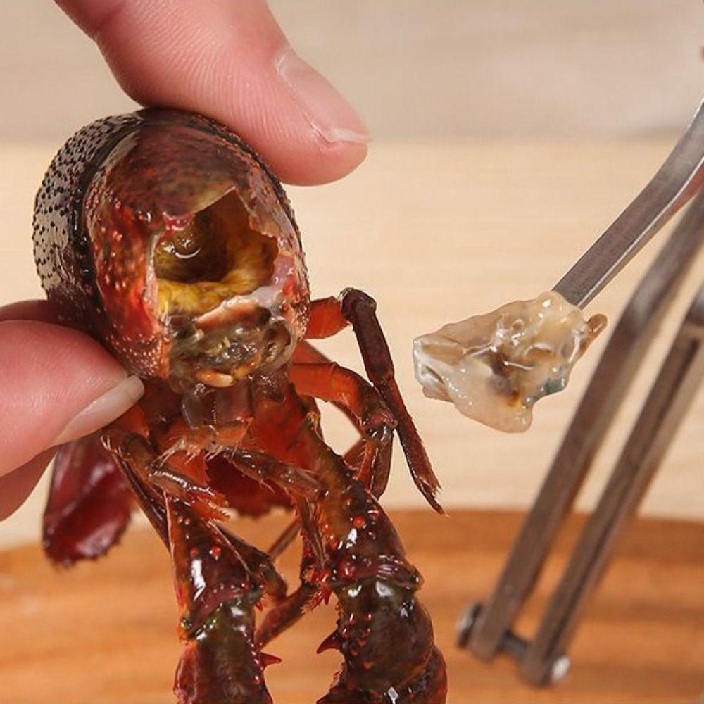 Professional Lobster Scissor Stainless Steel Shrimp Peeler Kitchen Gadget Crayfish Scissor Home