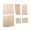 Sheets Basswood Plywood Wooden Plywood Board Sheet Rectangle Wood Aviation Model Layer Board
